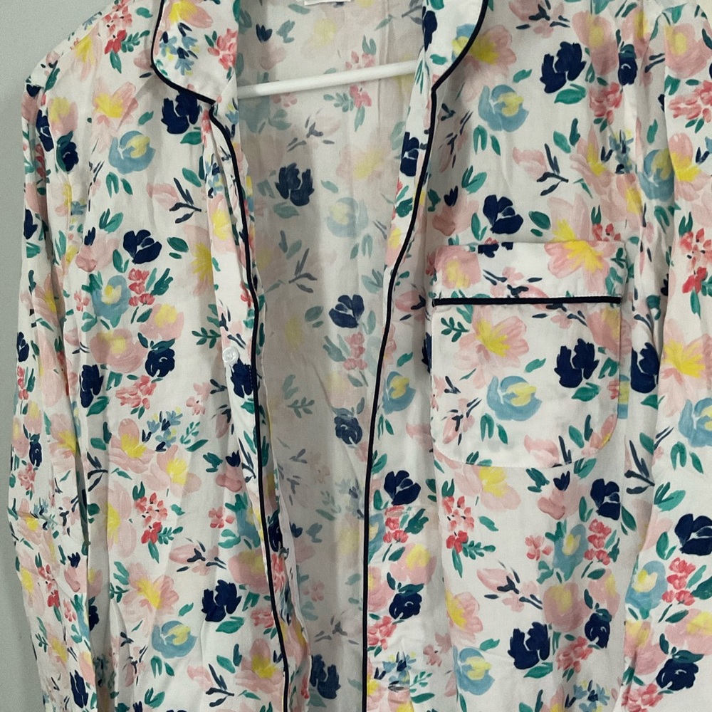 Printed sleep shirt